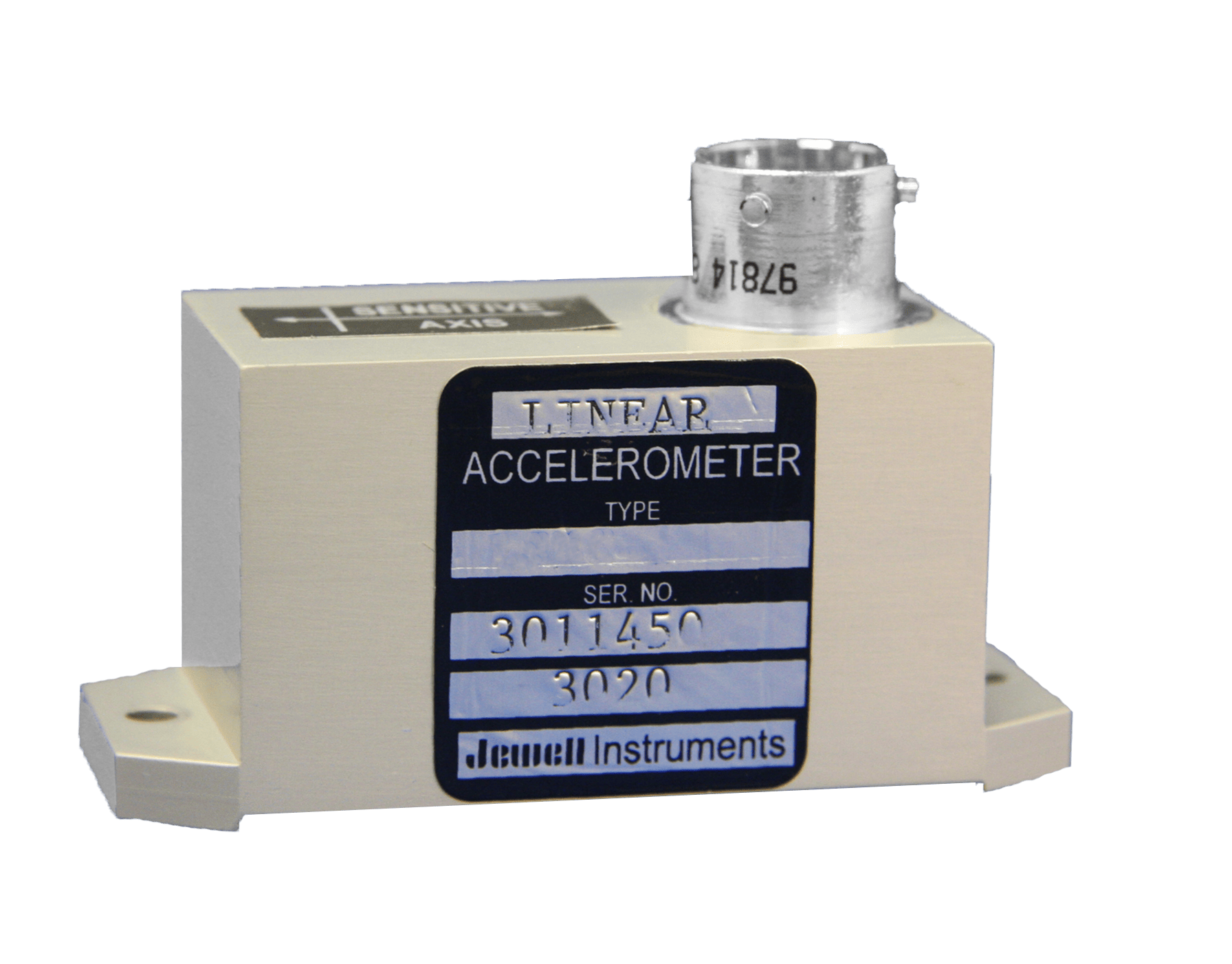LSBC (Rail) Linear Accelerometer - Jewell Instruments.
