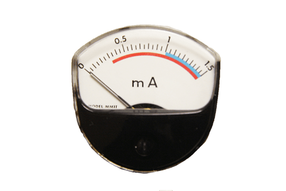 Jewell surface mounted MM series analog panel meter